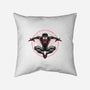 Web Slinging-none removable cover w insert throw pillow-glitchygorilla