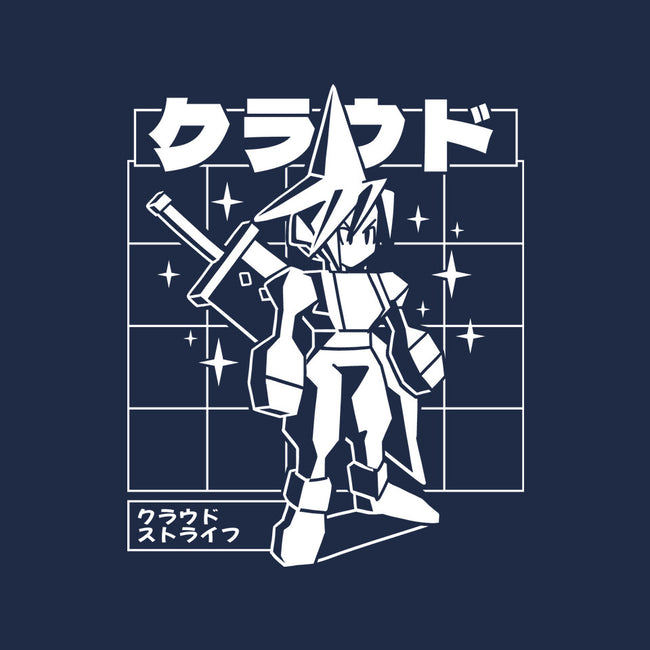 Polygonal Soldier-womens v-neck tee-estudiofitas