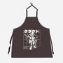 Polygonal Soldier-unisex kitchen apron-estudiofitas