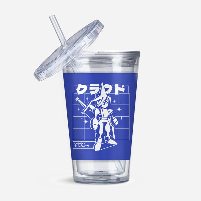 Polygonal Soldier-none acrylic tumbler drinkware-estudiofitas