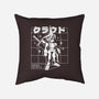 Polygonal Soldier-none removable cover w insert throw pillow-estudiofitas