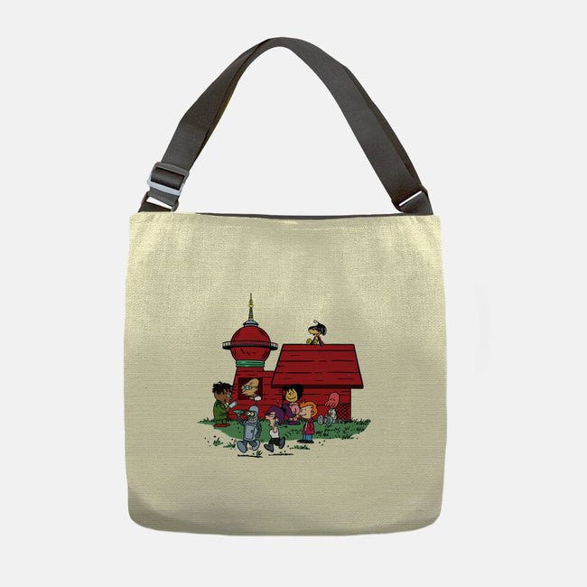 Doghouse Express-none adjustable tote bag-SeamusAran