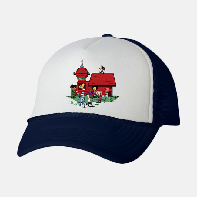 Doghouse Express-unisex trucker hat-SeamusAran
