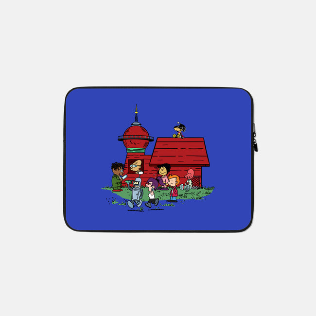 Doghouse Express-none zippered laptop sleeve-SeamusAran