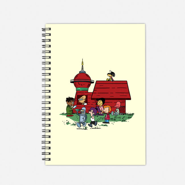 Doghouse Express-none dot grid notebook-SeamusAran