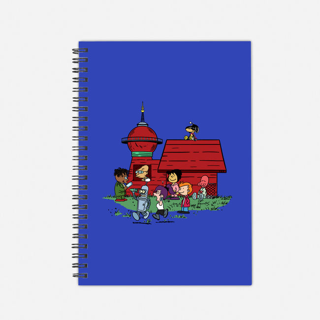 Doghouse Express-none dot grid notebook-SeamusAran