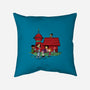 Doghouse Express-none non-removable cover w insert throw pillow-SeamusAran