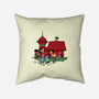 Doghouse Express-none removable cover w insert throw pillow-SeamusAran