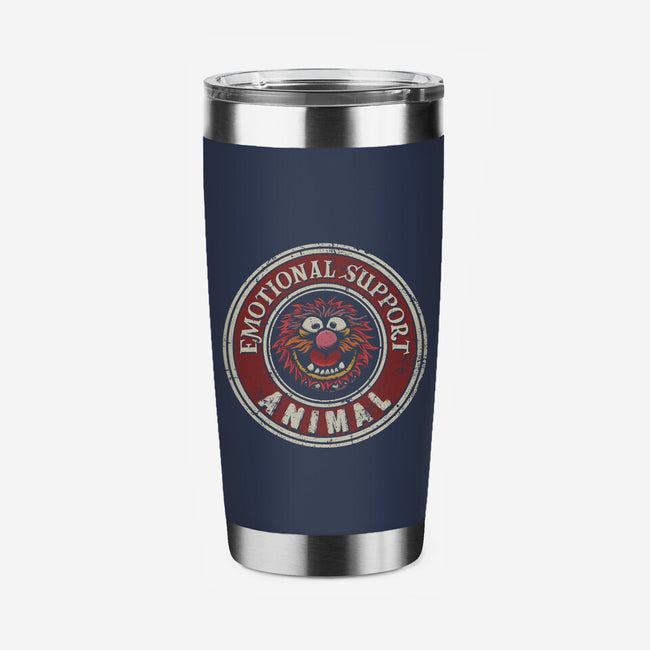 Emotional Support Animal-none stainless steel tumbler drinkware-kg07