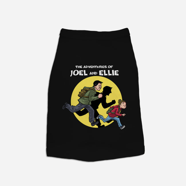 The Adventures Of Joel And Ellie-dog basic pet tank-zascanauta