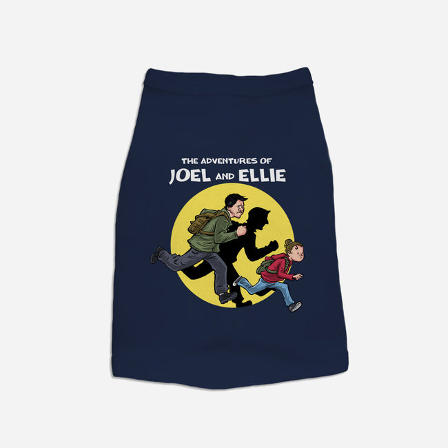 The Adventures Of Joel And Ellie-dog basic pet tank-zascanauta