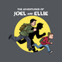 The Adventures Of Joel And Ellie-none basic tote bag-zascanauta