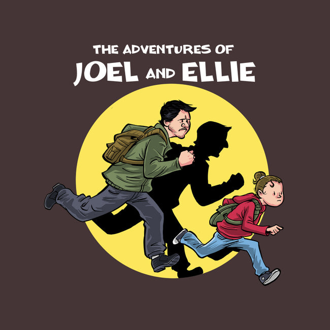 The Adventures Of Joel And Ellie-none basic tote bag-zascanauta