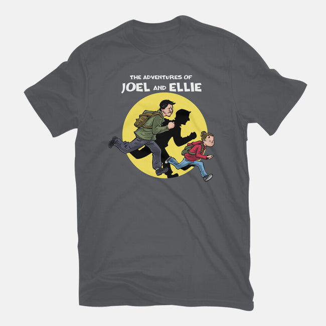 The Adventures Of Joel And Ellie-mens heavyweight tee-zascanauta