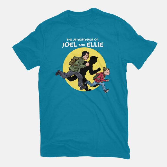 The Adventures Of Joel And Ellie-mens heavyweight tee-zascanauta