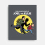 The Adventures Of Joel And Ellie-none stretched canvas-zascanauta