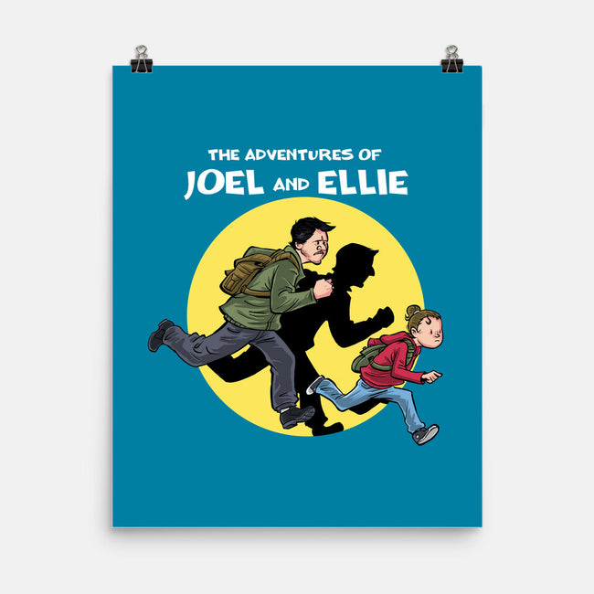 The Adventures Of Joel And Ellie-none matte poster-zascanauta
