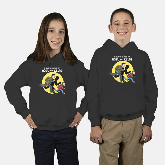 The Adventures Of Joel And Ellie-youth pullover sweatshirt-zascanauta