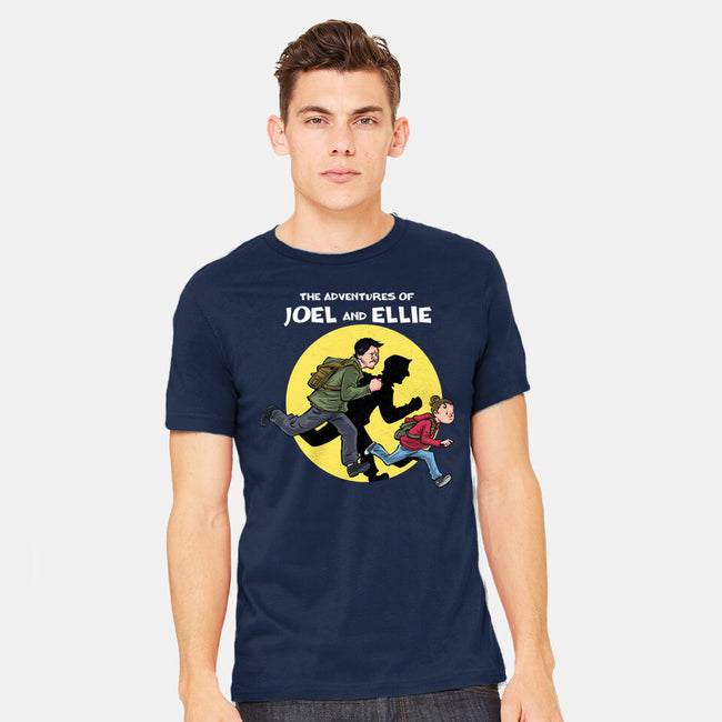 The Adventures Of Joel And Ellie-mens heavyweight tee-zascanauta