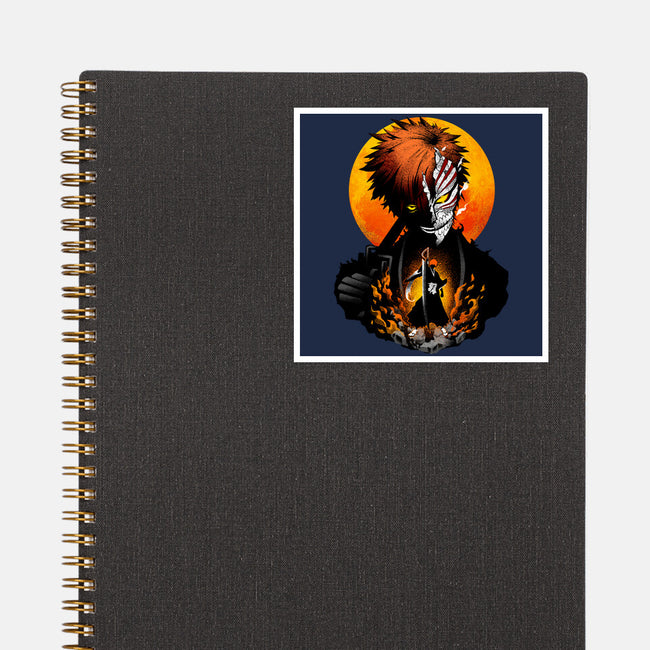 Hollow Mask Ichigo-none glossy sticker-hypertwenty
