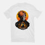 Hollow Mask Ichigo-womens fitted tee-hypertwenty