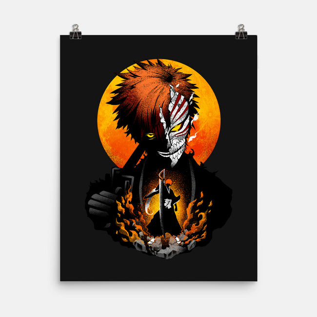Hollow Mask Ichigo-none matte poster-hypertwenty