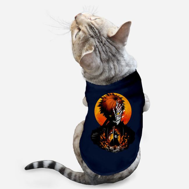 Hollow Mask Ichigo-cat basic pet tank-hypertwenty
