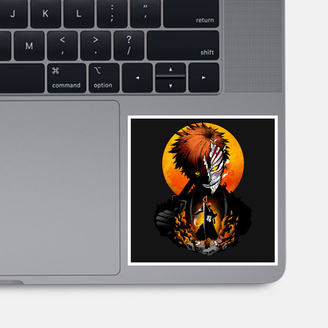 Hollow Mask Ichigo-none glossy sticker-hypertwenty