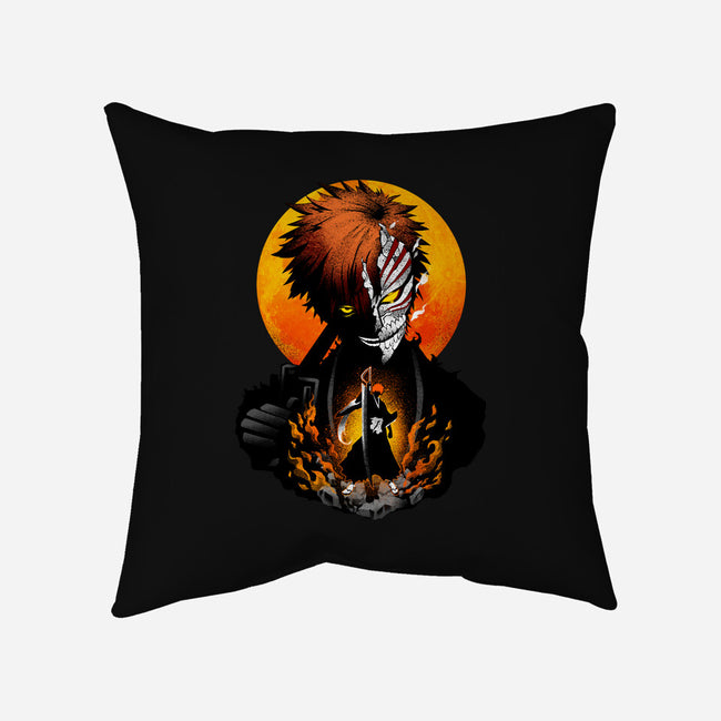 Hollow Mask Ichigo-none removable cover w insert throw pillow-hypertwenty