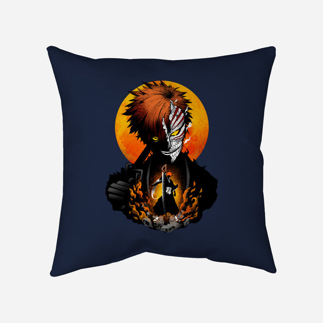 Hollow Mask Ichigo-none removable cover w insert throw pillow-hypertwenty