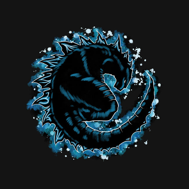Kaiju Splash-none removable cover w insert throw pillow-nickzzarto