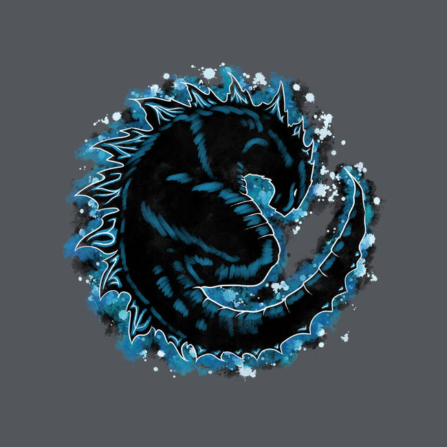Kaiju Splash-none removable cover w insert throw pillow-nickzzarto