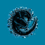 Kaiju Splash-none removable cover w insert throw pillow-nickzzarto