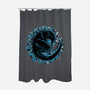 Kaiju Splash-none polyester shower curtain-nickzzarto