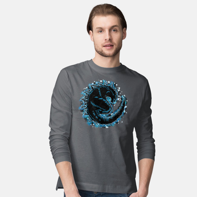Kaiju Splash-mens long sleeved tee-nickzzarto