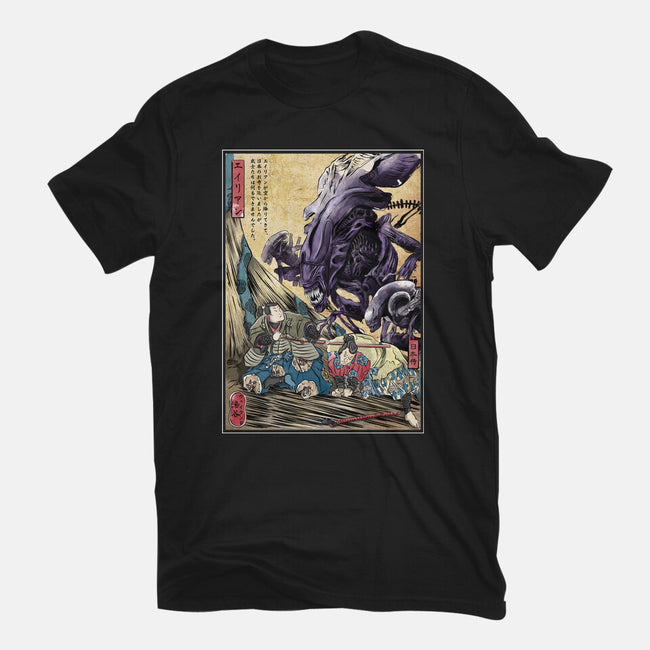 Aliens In Japan-womens fitted tee-DrMonekers