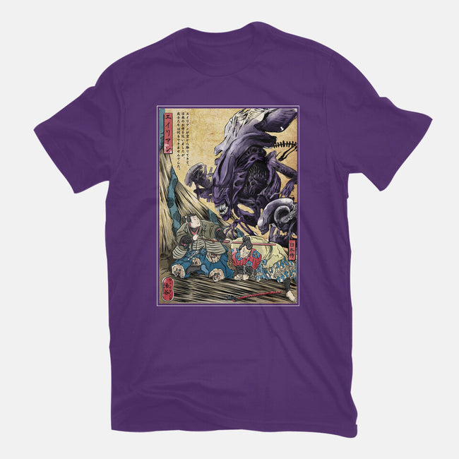 Aliens In Japan-womens fitted tee-DrMonekers