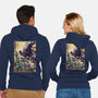 Aliens In Japan-unisex zip-up sweatshirt-DrMonekers