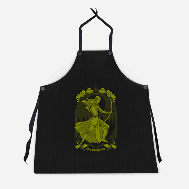 You Have My Bow-unisex kitchen apron-Hafaell