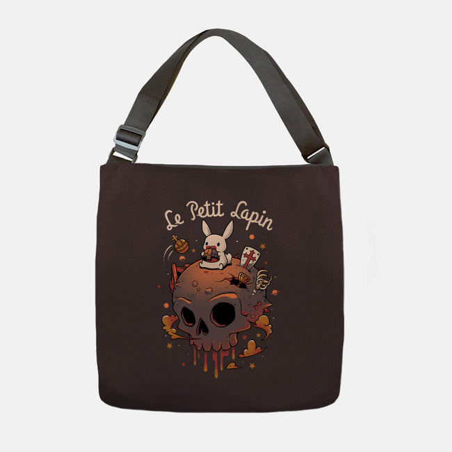 Bloody Rabbit Planet-none adjustable tote bag-Snouleaf