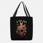 Bloody Rabbit Planet-none basic tote bag-Snouleaf