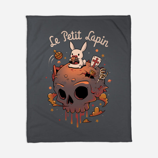 Bloody Rabbit Planet-none fleece blanket-Snouleaf