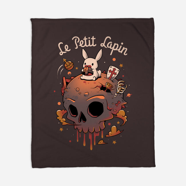 Bloody Rabbit Planet-none fleece blanket-Snouleaf