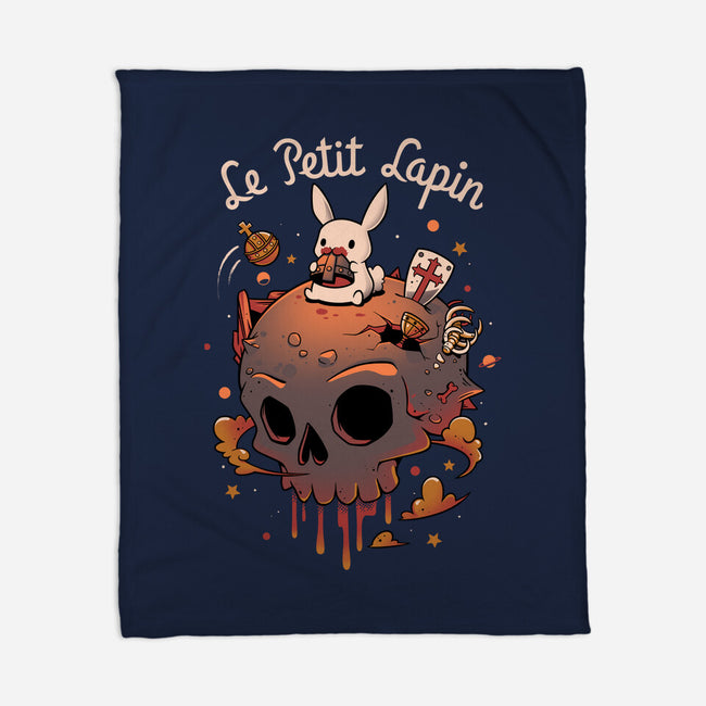 Bloody Rabbit Planet-none fleece blanket-Snouleaf