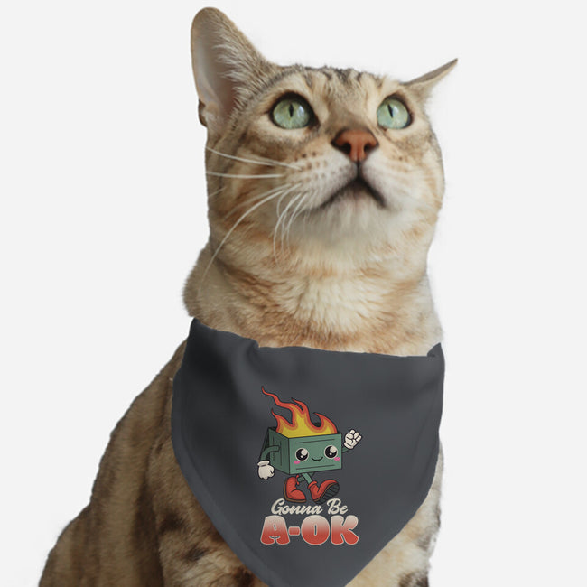 Gonna Be A-OK-cat adjustable pet collar-RoboMega