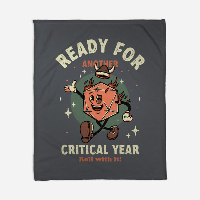 Critical Year-none fleece blanket-retrodivision