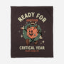 Critical Year-none fleece blanket-retrodivision