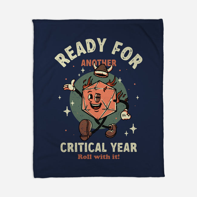 Critical Year-none fleece blanket-retrodivision