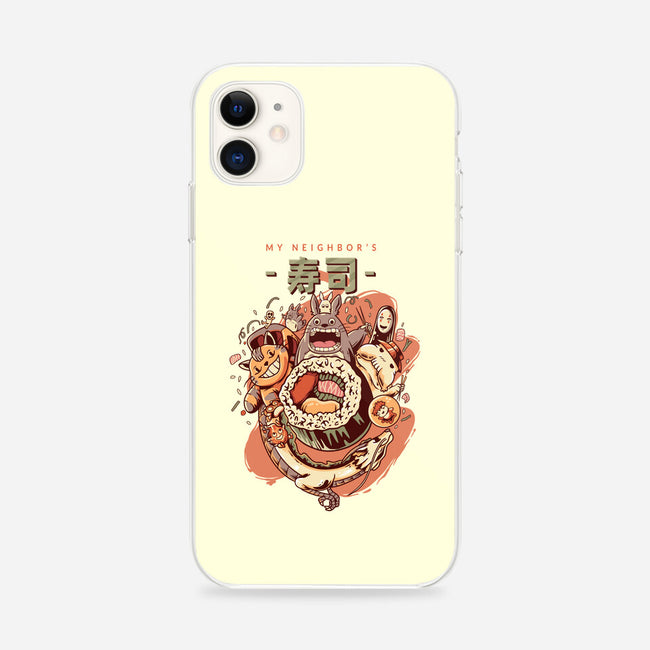 My Neighbor's Sushi Kawaii-iphone snap phone case-daizzystudio