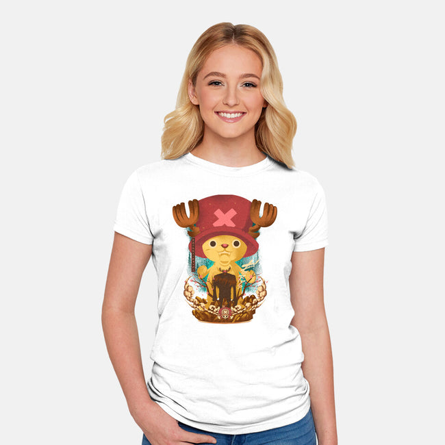 Cotton Candy Lover-womens fitted tee-hypertwenty
